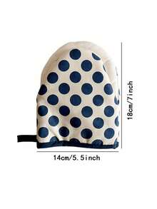 1pc Thick Microwave Oven Glove, Linen Heat Resistant Glove For Kitchen Baking, Oven And Steamer Use - View 2