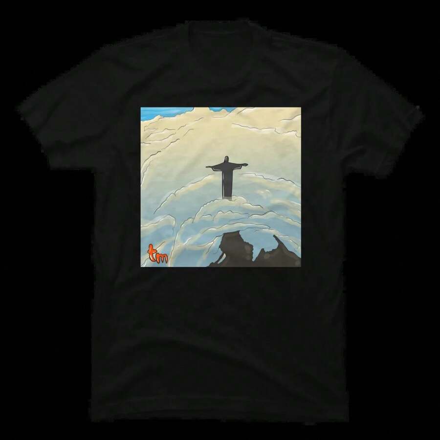 Vintage T Shirts Funny Jesus Play Basketball T-Shirt Christian Faith Tee Women Men Religion Tops Religious Easter Clothing Men's Clothing Best Gift, Patterned Short Sleeve T-Shirt Graphic T Shirt - 黑色 4 - 查看 1