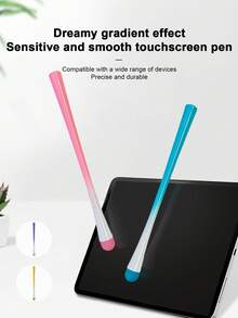Ombre Waist-Shaped Metal Stylus Pen, Multi-Device Capacitive Touch Screen Pen - Multicolor - View 1