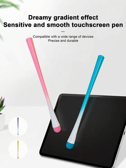 Ombre Waist-Shaped Metal Stylus Pen, Multi-Device Capacitive Touch Screen Pen