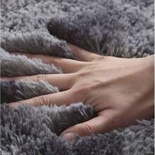 Soft Shaggy Rug For Bedroom Or Living Room, 1.40m X 2.00m - Dark Gray Blend - View 5