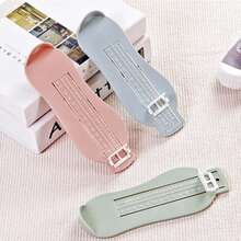 Toddler Foot Measuring Tool, Shoe Size Measuring Ruler Tool, Foot Length Measuring Ruler Accessories For Babies And Toddlers - Green - View 4