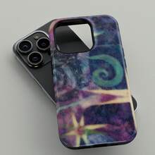 Cosmic Spiral Galaxy Y2K Aesthetic Abstract Space Art Phone Case, Suitable For IPhone 17, 16e, 15 Plus, 14, 13, 12, 11 Pro Max - Multicolor - View 5