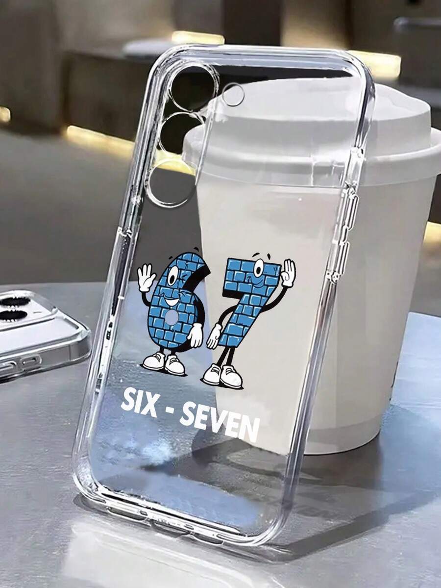 动漫卡通彩绘透明极简时尚创意防震手机壳，兼容 17/17Pro/17ProMax、16/11/16Pro/16Plus/16ProMax/16E/15ProMax/13/14/12/XS/XR/7G/8P、Galaxy S25/S25Plus/S25 Ultra、A16/A36/A26/A56/A50/A12/A32、S26/S26Plus - 彩色 - 查看 1