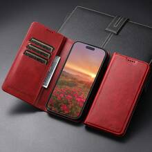 SUTENI Faux Leather Card Holder Wallet Case With Kickstand & Magnetic Closure, Compatible With IPhone 17 Pro Max 16 Plus 15 Pro 14 13 12, Unisex Gift For Family And Friends - Multicolor - View 70