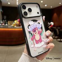 Disney Toy Story Lotso Rainbow Cloud Design Phone Case Transparent Magnetic Shockproof Case Suitable For Iphone 17 Pro Max/17 Pro/17 Air/17/16/15/14/13/12/11/X/XS Pro/Pro Max Series Iphone 17 Pro Max Case Iphone 17 Pro Case Iphone 17 Case Stocking Stuffers The Girlfriend - White - View 2