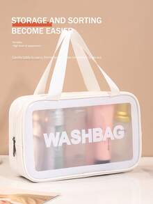 45PCS Makeup Tools Set Including:25PCS Makeup Brush Set+1pc Multi-Functional Zipper Toiletry And Cosmetic Bag Waterproof+1pc Hairband+4PCS Triangle Powder Puffs+4PCS Makeup Sponges+2PCS Hand Bowl Strap+4PCS Mini Makeup Sponges+4PCS Mini Air Cushion Powder Puffs,All-In-One & Beginner-Friendly | Travel-Ready & Gift-Ready | Perfect For Newbies/Her - Multicolor - View 11