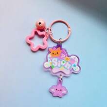 韩国偶像团体亚克力钥匙扣、背包挂件、手机挂饰 - 彩色 - 查看 5