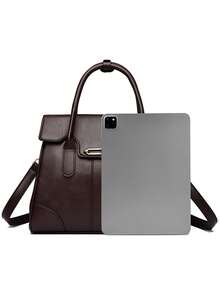 Luxury Handbags Woman Bags Designer Shoulder Bag For Women's 2026 Large Capacity Ladies Leather Hand Casual Tote Sac - Coffee - View 9