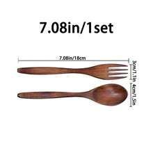 手工打造三件套圆形木质沙拉碗，包含1个碗、1个勺子和1个叉子，天然实木，日式风格，适用于爆米花、意面、糖果、麦片、椰子酱、开胃菜，厨房、圣诞节、万圣节、复活节、感恩节、餐厅等场合，多种尺寸可选。 - 彩色 - 查看 14