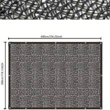 Black Sunshade Net For 70-80% Shading, Plant Greenhouse Covering Net, Fence, Privacy Net, Garden, Sunshine, Shantytown, External - 4*6m - View 2