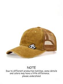 1pc Letter Slogan Street Style Embroidery Print UV Protection Sports Baseball Cap, Unisex Casual Everyday Wear - B - View 24