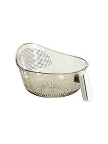 The New Kitchen Rice Washing Tools Include A Rice Sieve, A Rice Washing Basin, A Drain Basket, And A Multi-Functional Household Vegetable And Fruit Washing Basin. - Multicolor - View 7