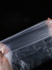 100 túi ngâm chân bằng nhựa trong suốt vô trùng dùng một lần - Lót cho chậu ngâm chân bằng gỗ, dụng cụ làm móng tay và spa tại nhà hợp vệ sinh (không cần điện), miếng lót chăm sóc chân mềm mại. - A - Xem 3