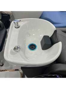 Shampoo Bowl Neck Pillow, Head Support Pad And Neck Cushion, Suitable For Shampoo Bowl, Anti-Slip Silicone Neck Rest, Dedicated For Shampoo Bowl, Applicable For Salon, Spa And Home Use - Black - View 7