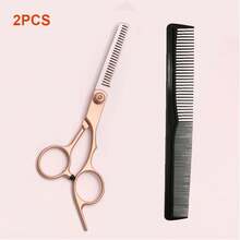Bộ 1/2/3/8 kéo cắt tóc bằng thép không gỉ, kéo cắt tóc chuyên nghiệp để tỉa tóc, phù hợp với nhiều loại tóc khác nhau bao gồm tóc xoăn, tóc thẳng và tóc thô. - Nhiều màu - Xem 17