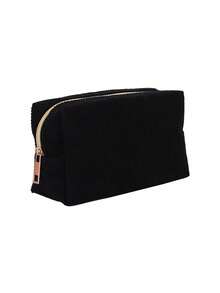 定制刺绣灯芯绒铅笔盒，可个性化定制文字 - 大容量，收纳袋 - 非常适合存放学习用品、办公用品和独特的返校礼物。化妆包、旅行配件、多功能、节省空间、条纹字母设计、学习用品、返校季、度假风，适合初中、高中、大学生 - 彩色 - 查看 19