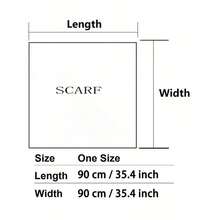 1pc Minimalist Printed Satin Scarf, New Spring Fashion Accessory Scarf, Suitable For Women, Can Be Used As A Waistband, Bag Decoration, Ribbon, Headband Or Scarf, An Ideal Choice To Enhance Your Overall Look. - 米色-1 - 查看 8