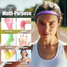 7cm*10m Sports Protective Tape, Cushion Foam Base Design, Breathable & Easy Tear, No Residue - Multicolor - View 4