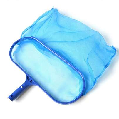 Deep Water Floating Debris Collector Net, Fine Mesh Leaf Cleaning Shovel, Mesh Skimmer Net With Telescopic Handle, Suitable For In-Ground Pools, Hot Tubs, Spas And Ponds, Essential Summer Accessory