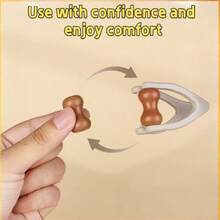 1pc Multi-Function Acupressure Massager | Massage Stick, Acupressure Clip, Stress Relief Tool - View 10