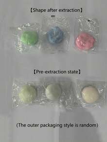 1 quả bóng màu xanh lá cây thủ công, mềm dẻo, thích hợp để làm đồ chơi sáng tạo, dùng trong các buổi họp mặt gia đình, lễ hội, Eid, Carnival, Lễ Phục Sinh. Bóng giảm căng thẳng màu xanh lá cây thủ công với hạt bắp rang bơ - Đồ chơi thư giãn ASMR. - Nhiều màu - Xem 10