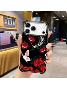 Hot Selling Tokyo Anime Ghoul Phone Case For 17, 16, 15, 14, 13, 12, Pro Max,Air Plus - Shockproof Transparent Soft Back Cover - 彩色 - 查看 43