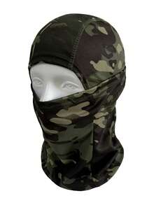 1pc Or 2pcs Camouflage Balaclava Hat, Breathable Quick-Dry Sun Protection Dust-Proof Military Full Face Mask, Suitable For Cycling - Multicolor - View 14