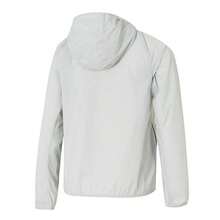 Under Armour Women's Woven Hooded Jacket, Lightweight Minimalist Outerwear, Casual Commuter Wear, LAUNCH LIGHTWEIGHT JKT 1381881-377 - Hydrogen Green - View 2