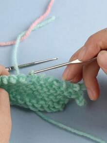 3支装不锈钢钩针，1.5毫米，美规8号，编织针，DIY手工毛线缝纫针，母亲节礼物，DIY编织工具 - 銀色 - 查看 4