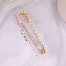 1pc & 4pcs/Set Faux Pearl Buckle Belt, Adjustable Without Sewing, Suitable For Jeans, Collars And Scarves - A-Colorful - View 12