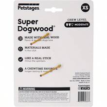 Outward Hound By  Super Dogwood Durable Dog Chew Toy, Extra Small - Long Lasting Chew Stick Made With Real Wood - USA Made, XS - Default - View 3