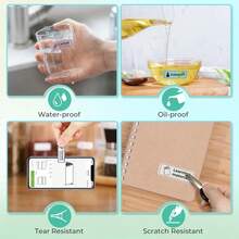 Marklife P15 标签贴纸 热敏标签胶带 自粘纸卷 热敏间隙纸 适用于 M1 D30 Q30 Q31 打印机 - 查看 3