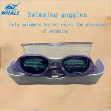 1 cặp kính bơi người lớn thiết kế hình cá voi, chống nước, chống sương mù, trong suốt, kính bơi silicon có thể điều chỉnh, unisex, phụ kiện cần thiết cho bãi biển, phụ kiện hồ bơi. - Nhiều màu - Xem 15