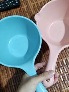 3个装加厚塑料水勺，厨房长柄水勺 - 可用于清洗水果蔬菜、淘米、盛水 - 也可作洗发水杯、冲洗水勺、淋浴水勺 - 查看 11