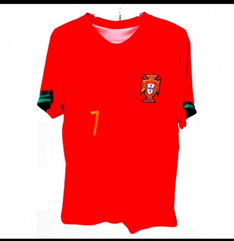 Portugal's Red Shirt 2026 - Red - View 1