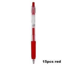 30 bút bi mực trung tính, bút bi gel viết trơn tru, khô nhanh, không lem mực, thích hợp để viết, đánh dấu, dùng làm văn phòng phẩm, đồ dùng học tập cho năm học mới. - Nhấn bút - Xem 9