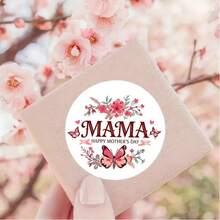 Custom Mother's Day Heart Pattern Sticker Design, Perfect For Mother's Day Gifts To Mothers Or Female Elders - Expressing Gratitude And Blessings Stickers, Wedding Stickers, Packaging Stickers, Envelope Stickers, Box Stickers, Bottle Cap Stickers, Gift Stickers, Souvenirs Stickers, Phone Stickers, Stationery Stickers - Mother's Day Stickers - View 8