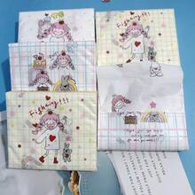 Giấy ăn in hình, khăn giấy ăn cầm tay cho học sinh, khăn ăn, giấy vệ sinh, khăn lau tay, giấy ăn gia dụng. - Nhiều màu - Xem 12