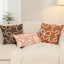 1 chiếc vỏ gối trang trí màu cam mềm mại, kiểu Bohemian, thích hợp cho phòng khách, sofa, phòng ngủ, trang trí nhà cửa hàng ngày, tiệc tùng, ngày lễ, kích thước 30x50cm, 45x45cm - quả cam - Xem 3