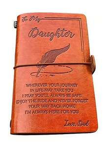 High-Quality Cartoon Notebook, PU Leather Travel Journal, Letter Combination, Gift For Women & Men, Refillable Notepad - Multiple Styles - View 10