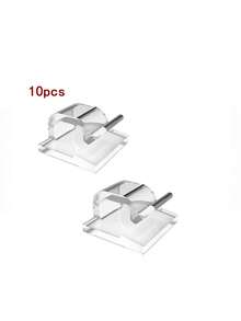 10-50个装电缆夹，粘性电缆整理器，耐用强力电缆夹，适用于汽车、办公室和家庭 - 彩色 - 查看 14