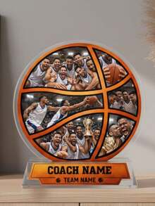 Personalized Basketball Gift, Customized Photo Acrylic Plaque, Team Award Trophy, Birthday Gift, Anniversary Gift - Style 22 - View 4