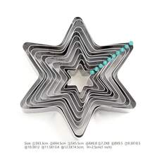 3D Christmas Tree & Snowflake Cookie Cutter Set - Stainless Steel, Ideal For Holiday Winter Baking, 3D Christmas Tree - Silver - View 6