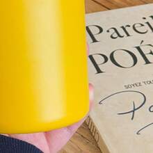 Insulation Stainless Steel Tumbler With Spill Resistant Flexible Straw, Easy To Clean, Great For Travel, 12 Oz,Resistant To Falling And Not Easy To Break.Double Vacuum Insulatedthermos, For Frozen Beverages, Exquisite Workmanship, Suitable For Camping, Work, And Indoor Use - Màu Cam cháy - Xem 1