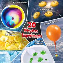 2026 Popular 70 Lab Experiments Science Kits For Kids, Educational Scientist Toys With Chemistry Set, Erupting Volcano, Fruit Circuits & STEM Activities Science Projects, Ideal For Daily Play, Learning & Education, Perfect Birthday & Festival Gift For Girls Boys - Science Kits With 70 Experiments & Lab Tools - View 5