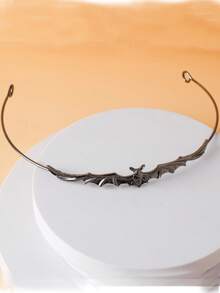 吸血蝙蝠金属头箍，万圣节头饰 - 彩色 - 查看 5