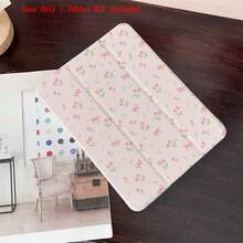 A Pink Bow - Pattern Protective Tablet Case - Ideal For Sweet - Style Lovers And Fashion Enthusiasts, Protective Soft TPU Flip - Pen Holder Compatible With IPad 10th Generation 10.9-Inch 2022 / Air 13(M3 2025)/ Air 11(M3 2025) Compatible WithSAMSUNG,Compatible With XIAOMI - Multicolor - View 3