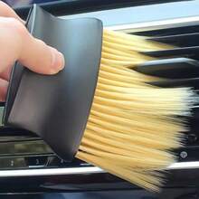 1pc Flexible Duster Brush, Air Conditioner Vent Cleaner, Car Interior Crevice Dust Removal Brush, Vent Cleaning Brush - Car Interior Cleaning Brush - View 2