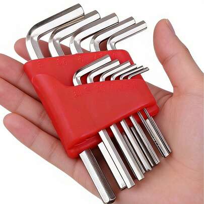 Bộ cờ lê lục giác hệ mét 11 chi tiết/8 chi tiết, cờ lê chữ L, bộ dụng cụ sửa chữa xe hơi lục giác tay ngắn cỡ chìa khóa, dụng cụ cầm tay gia đình, dụng cụ thiết yếu cho gia đình và ngoài trời, dụng cụ sửa chữa di động, bộ dụng cụ sửa chữa nhà cửa cầm tay, bộ dụng cụ sửa chữa ô tô tại nhà, lựa chọn quà tặng, nhỏ gọn, di động, dễ cất giữ, quà tặng dụng cụ sáng tạo cho nam giới, quà sinh nhật sáng tạo, quà tặng cho nam giới, quà tặng cho ông.